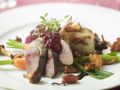 Gebratenes Rehfilet mit Pfifferlingen und Preiselbeermarmelade Rezept