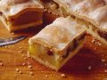 Gedeckter Apfel-Blechkuchen Rezept