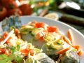 Gedünstete Forelle mit Gemüse Rezept