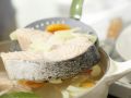 Gedünstete Lachssteaks Zubereitung Schritt 7 Gedünstete Lachssteaks Zubereitung Schritt 7