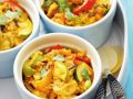 Geflügelcurry mit Paprika und Zucchini Rezept