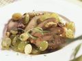 Geflügelleber in Traubensauce Rezept