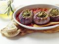 Gefüllte Auberginen auf sizilianische Art Rezept