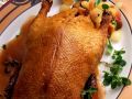 Gefüllte Ente im Ofen gegart Rezept