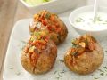 Gefüllte Kartoffeln mediterran Rezept