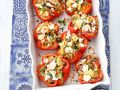 Gefüllte Paprika mit Zucchini und Feta Rezept