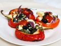 Gefüllte Paprika vegetarisch italienisch Rezept