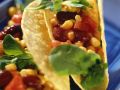 Gefüllte Tacos mit Bohnen und Mais Rezept