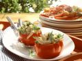 Gefüllte Tomaten mit Avocado und Shrimps Rezept