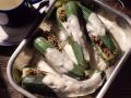 Gefüllte Zucchini in Zitronensauce Rezept