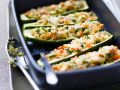 Gefüllte Zucchini mit Quinoa Rezept