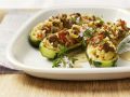 Gefüllte Zucchini mit Reis und Hackfleisch Rezept