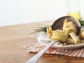 Gefüllte Zucchiniblüten vegetarisch Rezept