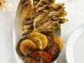 Gegrillte Chicorée mit Tomatensalat Rezept