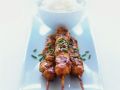Gegrillte, würzige Hähnchenspieße Rezept