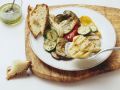 Gegrillter Scamorza und Gemüse Rezept