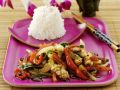 Gemüse-Hähnchen-Pfanne auf thailändische Art Rezept
