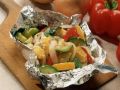 Gemüse in Folie gegart Rezept