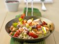 Gemüse-Reispfanne mit Meeresfrüchten Rezept