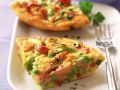 Gemüse-Schinken-Omelett Rezept