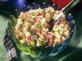 Gemüsesalat mit Mayonnaise-Dressing Rezept