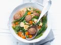 Gemüsesuppe mit Fleischbällchen Rezept