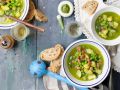 Gemüsesuppe mit Pesto Rezept