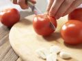 Geröstete Tomatenbrote Zubereitung Schritt 1 Geröstete Tomatenbrote Zubereitung Schritt 1