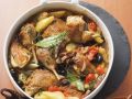 Geschmortes Huhn mit Gemüse provenzalischer Art Rezept