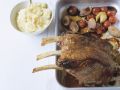 Geschmortes Kalbskarree mit Zitronen-Kartoffelbrei Rezept