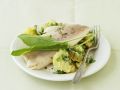 Gestampfte Kartoffeln mit geräucherter Forelle Rezept