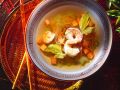Glasnudelsuppe mit Garnelen Rezept