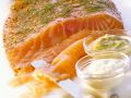 Graved Lachs mit Saucen Rezept