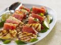 Grillkäse (Halloumi) mit Wassermelone Rezept