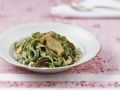 Grüne Nudeln mit Pilzen Rezept