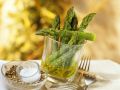 Grüner Spargel mit Olivenöl Rezept