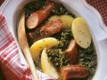 Grünkohl-Wurst-Eintopf mit Kartoffeln Rezept