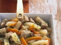 Gulasch mit Möhren und Kohlrabi Rezept