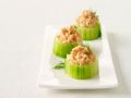 Gurkenschälchen mit Thunfisch gefüllt Rezept