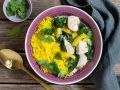 Hähnchen-Curry mit Kurkuma-Reis Rezept