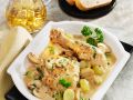 Hähnchen in Trauben-Weinsauce Rezept
