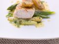 Hähnchen mit Kartoffeln und Spargel Rezept