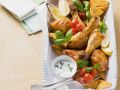 Hähnchen mit Zitrone und Cherrytomaten Rezept