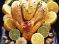 Hähnchen mit Zitronen und Limetten Rezept