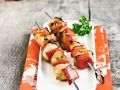 Hähnchen-Paprikaspieße Rezept