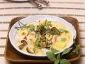 Hähnchen-Pilz-Curry mit Zucchini Rezept
