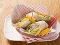 Hähnchen-Wrap mit Curry und Mango Rezept