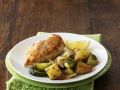 Hähnchenfilet mit Kartoffeln und Zucchini Rezept