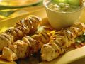 Hähnchenspieße mit Dip Rezept