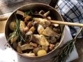 Herbstliche Pilzpfanne mit Speck Rezept
